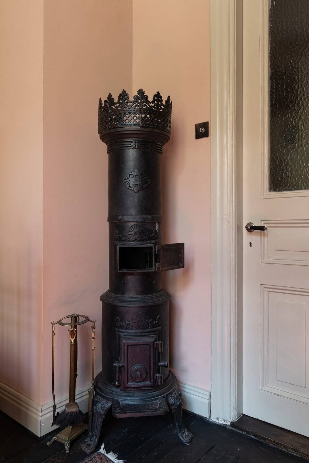 A Classic Maisonette Home in Stockholm 19 antique-woodburner-classic-nordic-home-nordroom