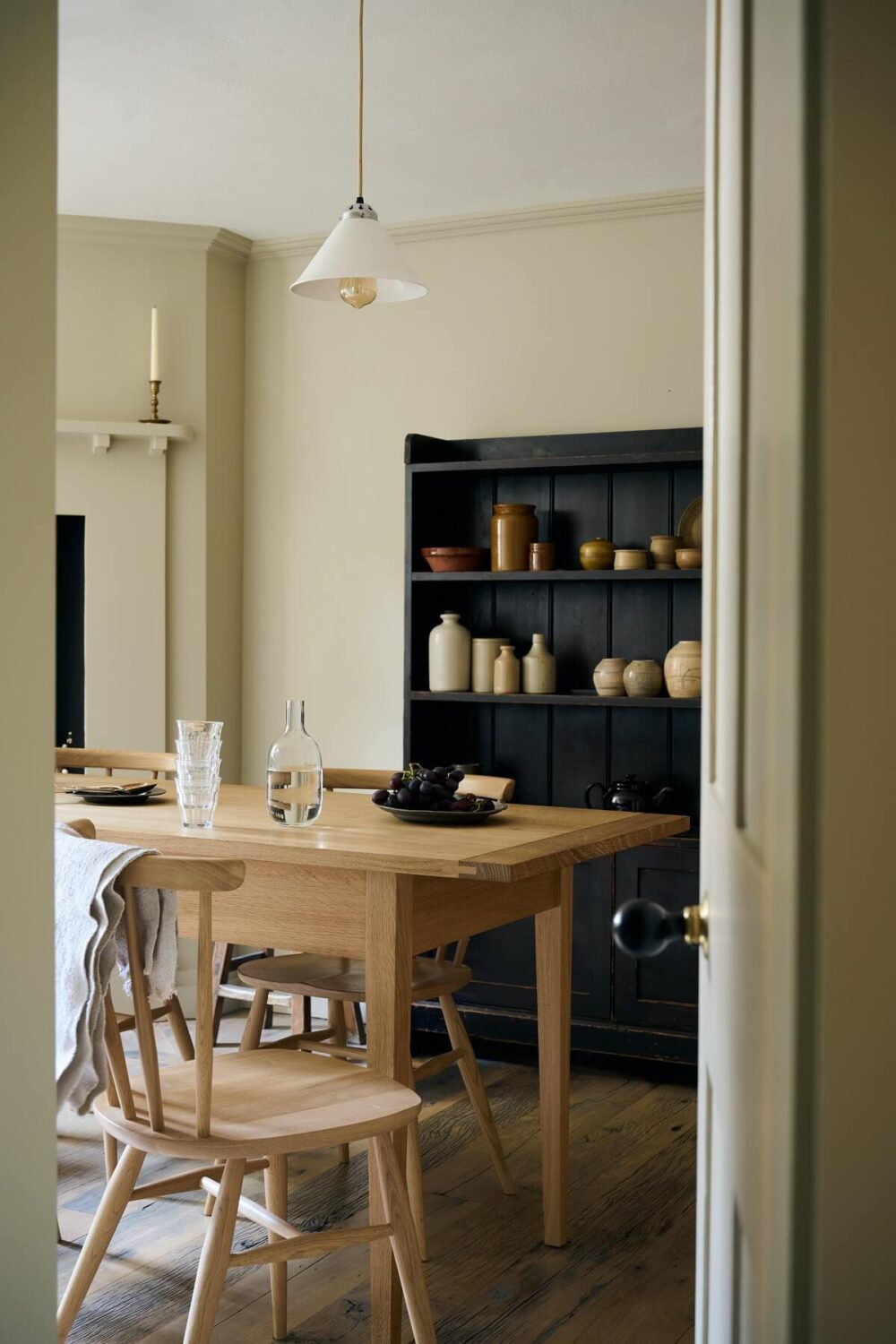 A Shaker-Style Basement Kitchen in a Georgian Townhouse 9 basement-kitchen-devol-built-in-cabinet-nordroom