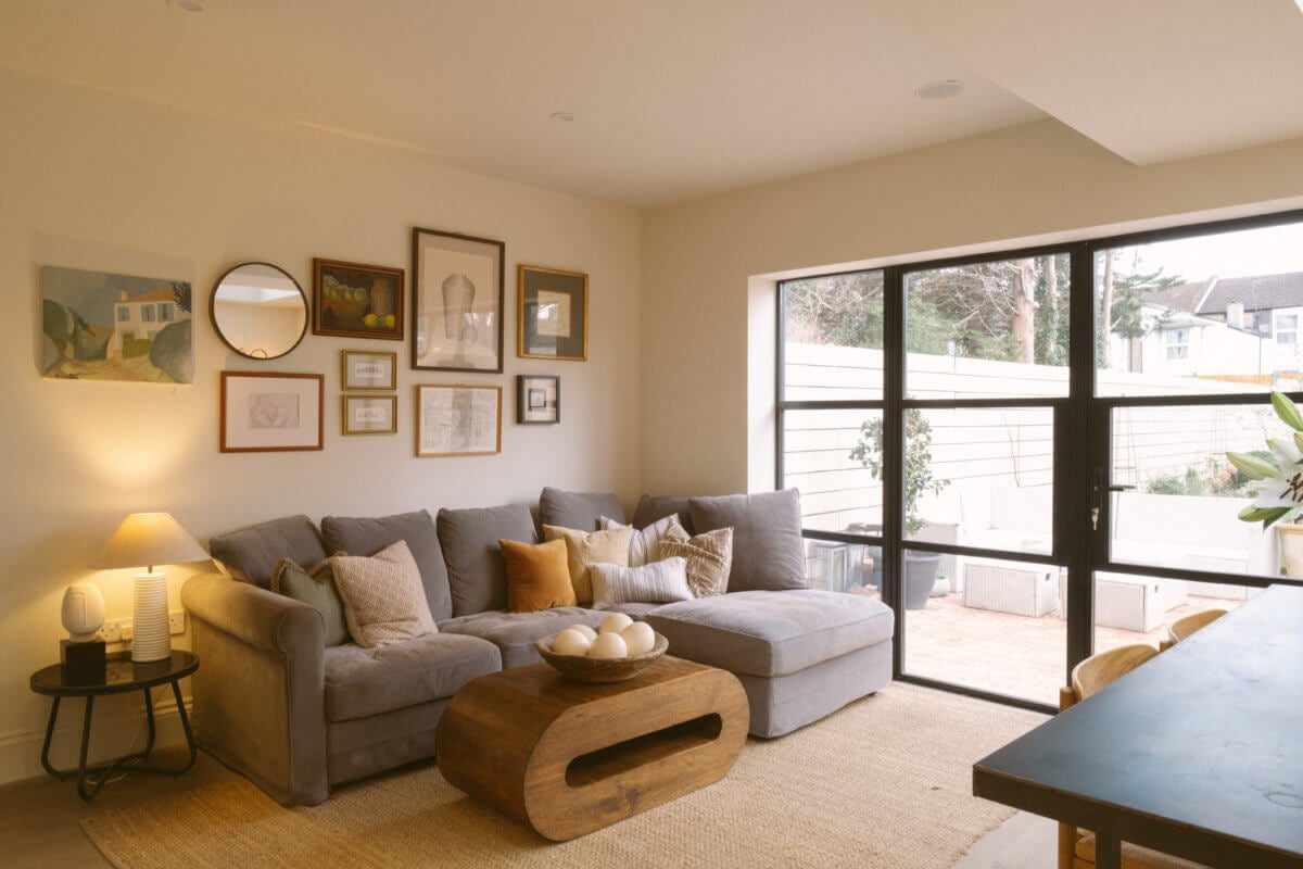 A Serene Renovated Victorian House in London 18 large-kitchen-lounge-space-crittal-doors-garden-nordroom