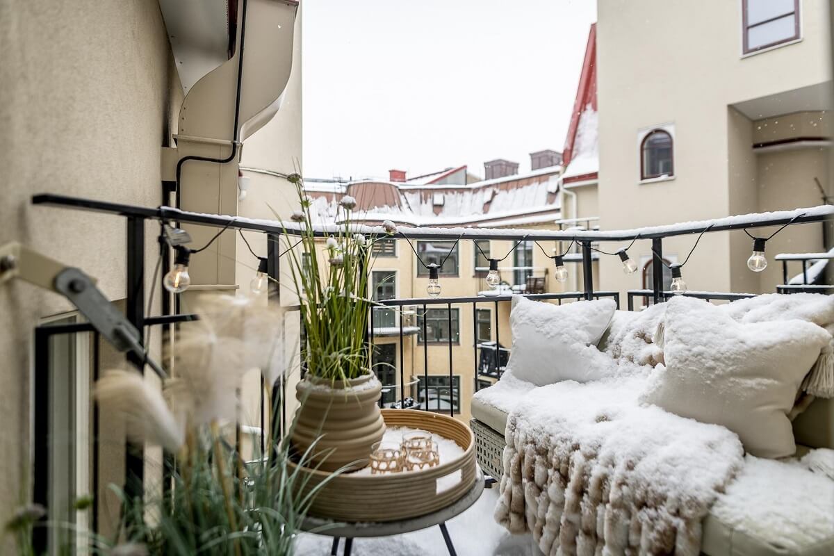Gray Tones in a Classic Historic Scandinavian Home 6 balcony-courtyard-sweden-nordroom