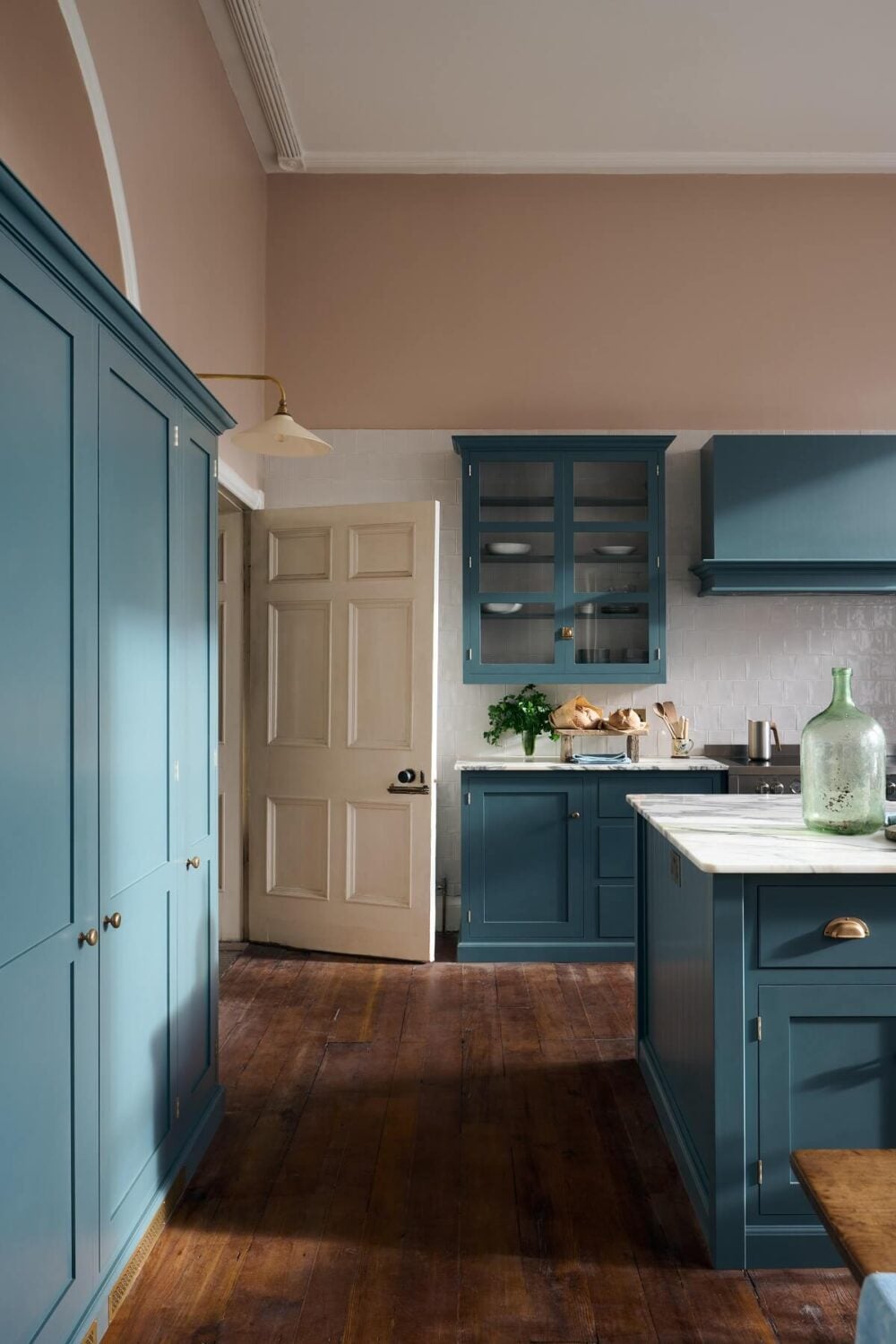 A Blue deVOL Kitchen in a Georgian Terrace House 3 blue-cabinets-devol-real-shaker-kitchen-nordroom