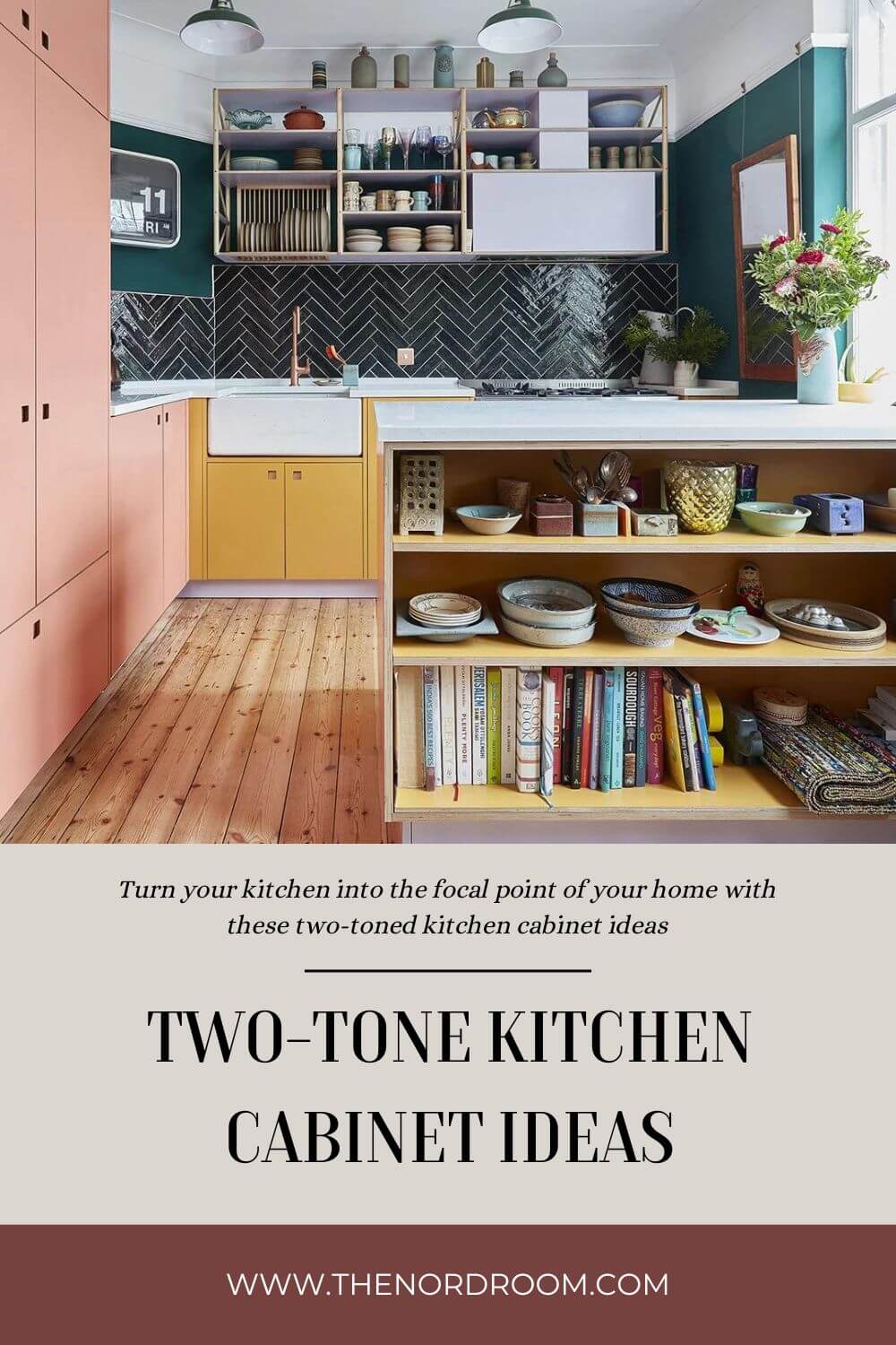 57 Stylish Two-Tone Kitchen Cabinet Ideas 60 two-tone-kitchen-cabinet-ideas-nordroom