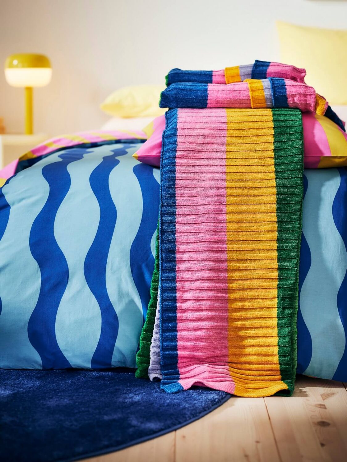 New IKEA Collection July 2023: Bold Colors & Prints 23 FJÄLLTRIFT-throw-new-ikea-products-july-2023-nordroom