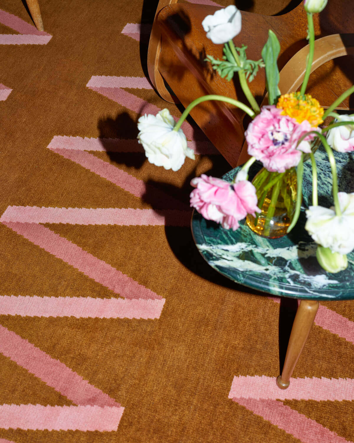Campbell-Rey x Nordic Knots Gustavian-Inspired Rug Collection 5 Folding-Ribbon-detail-campbell-rey-nordic-knots-rug-collection-nordroom
