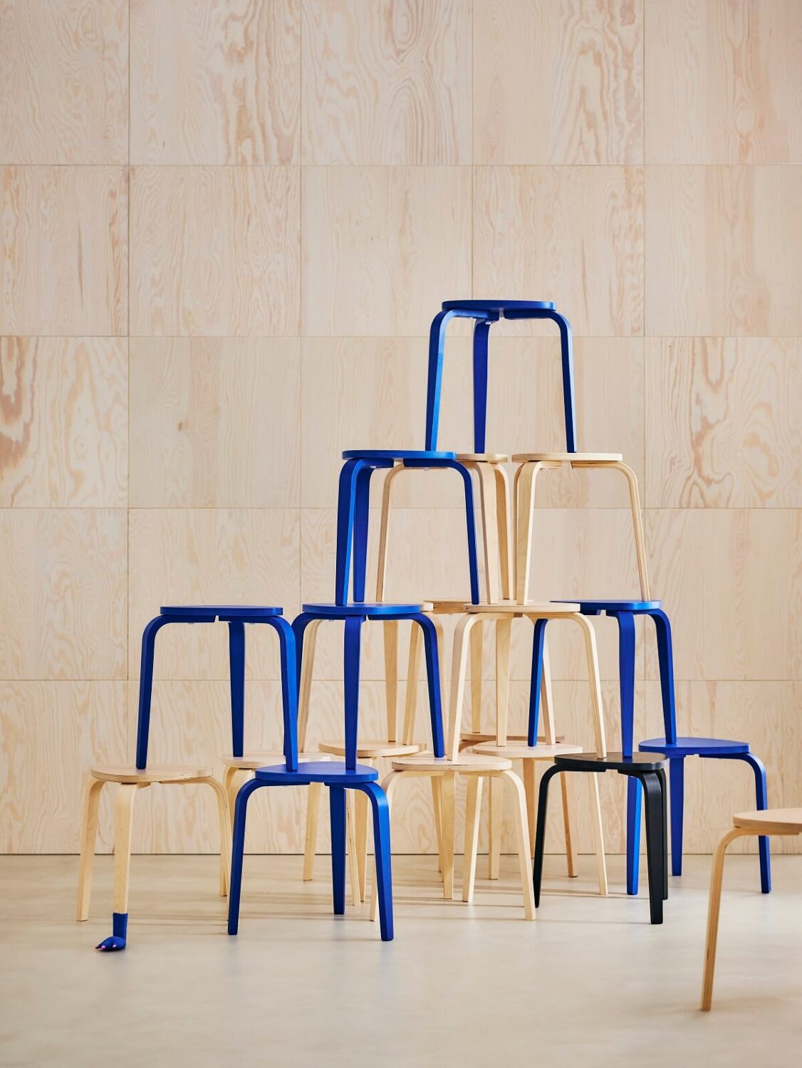 New IKEA Collection July 2023: Bold Colors & Prints 12 KYRRE-stools-new-ikea-products-july-2023-nordroom