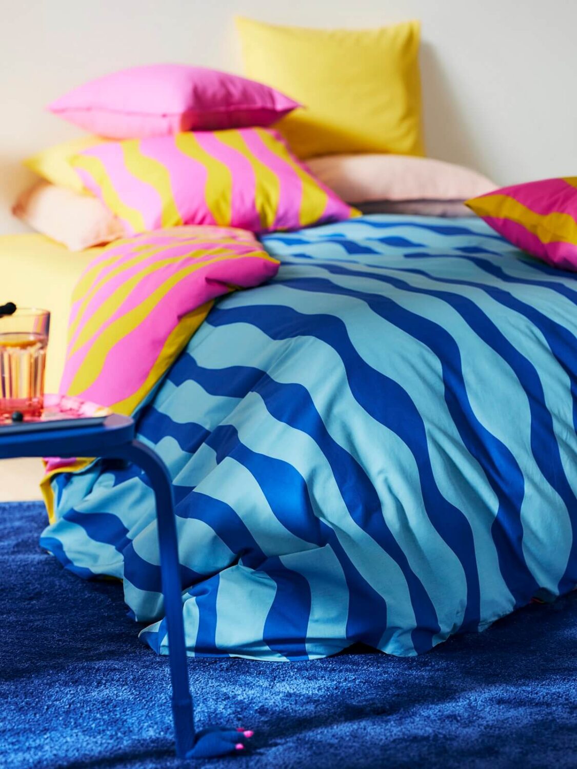 New IKEA Collection July 2023: Bold Colors & Prints 6 SOMMARVICKER-duvet-cover-pillowcase