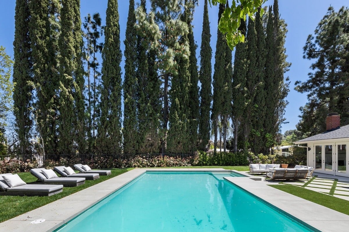 A Beautiful Serene Home in Encino Hills 34 garden-swimming-pool-nordroom