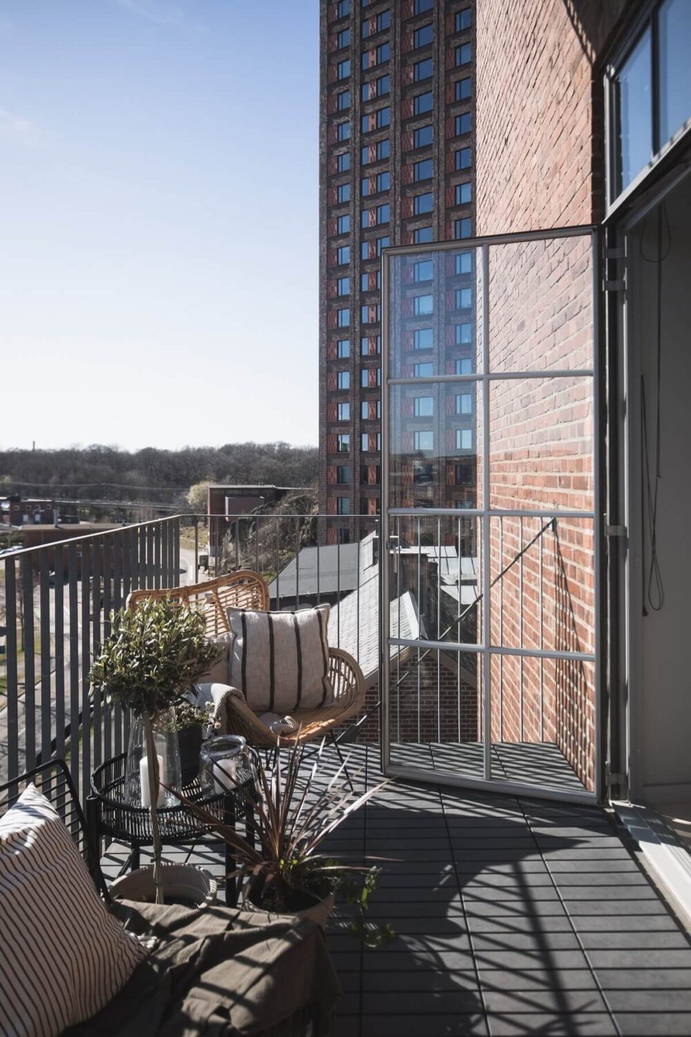 A Modern Gray Industrial Apartment 15 roof-terrace-swedish-industrial-home-nordroom