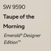 Christian Siriano x Sherwin-Williams Color Collection 16 sherwin williams taupe of the morning emerald designer edition Christian Siriano x Sherwin-Williams Color Collection
