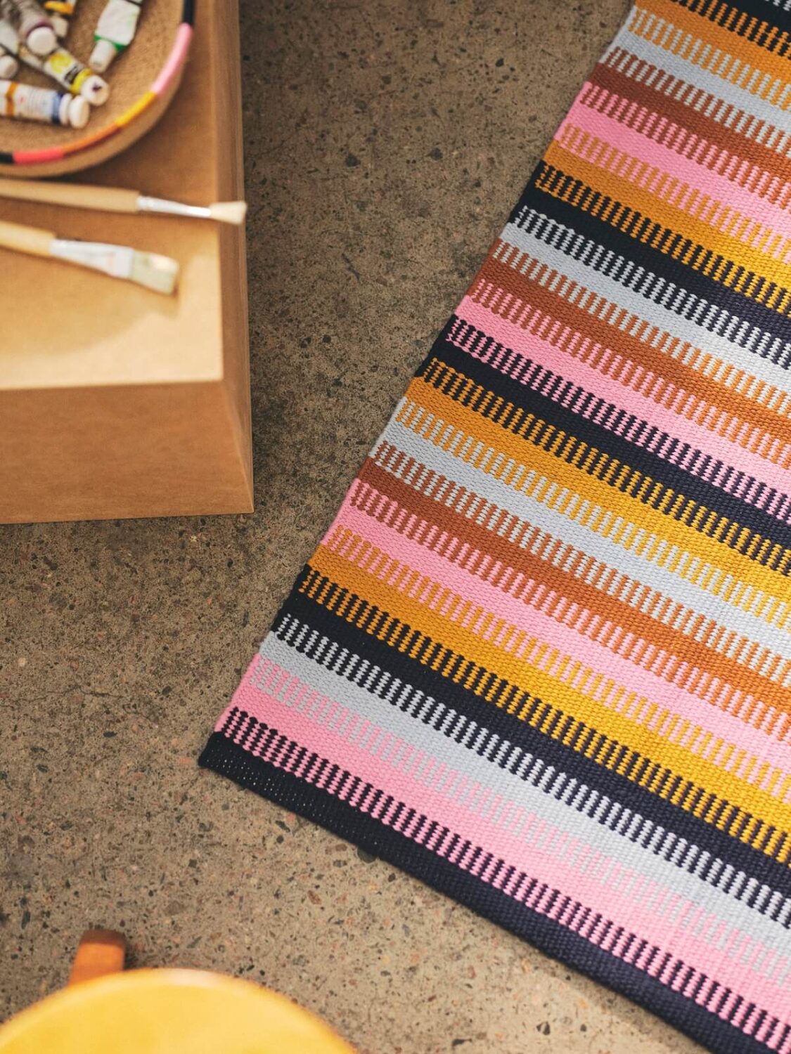 IKEA MÄVINN: Unique Handcrafted Home Accessories 17 IKEA-MÄVINN-colorful-rug-nordroom