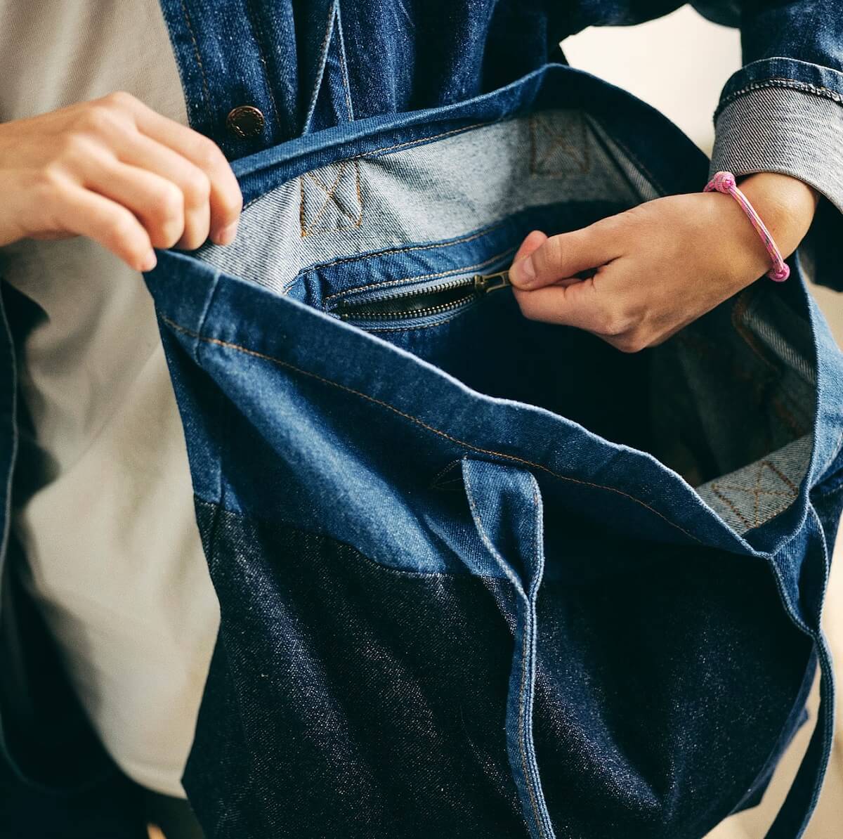 IKEA MÄVINN: Unique Handcrafted Home Accessories 9 IKEA-MÄVINN-denim-bag-nordroom