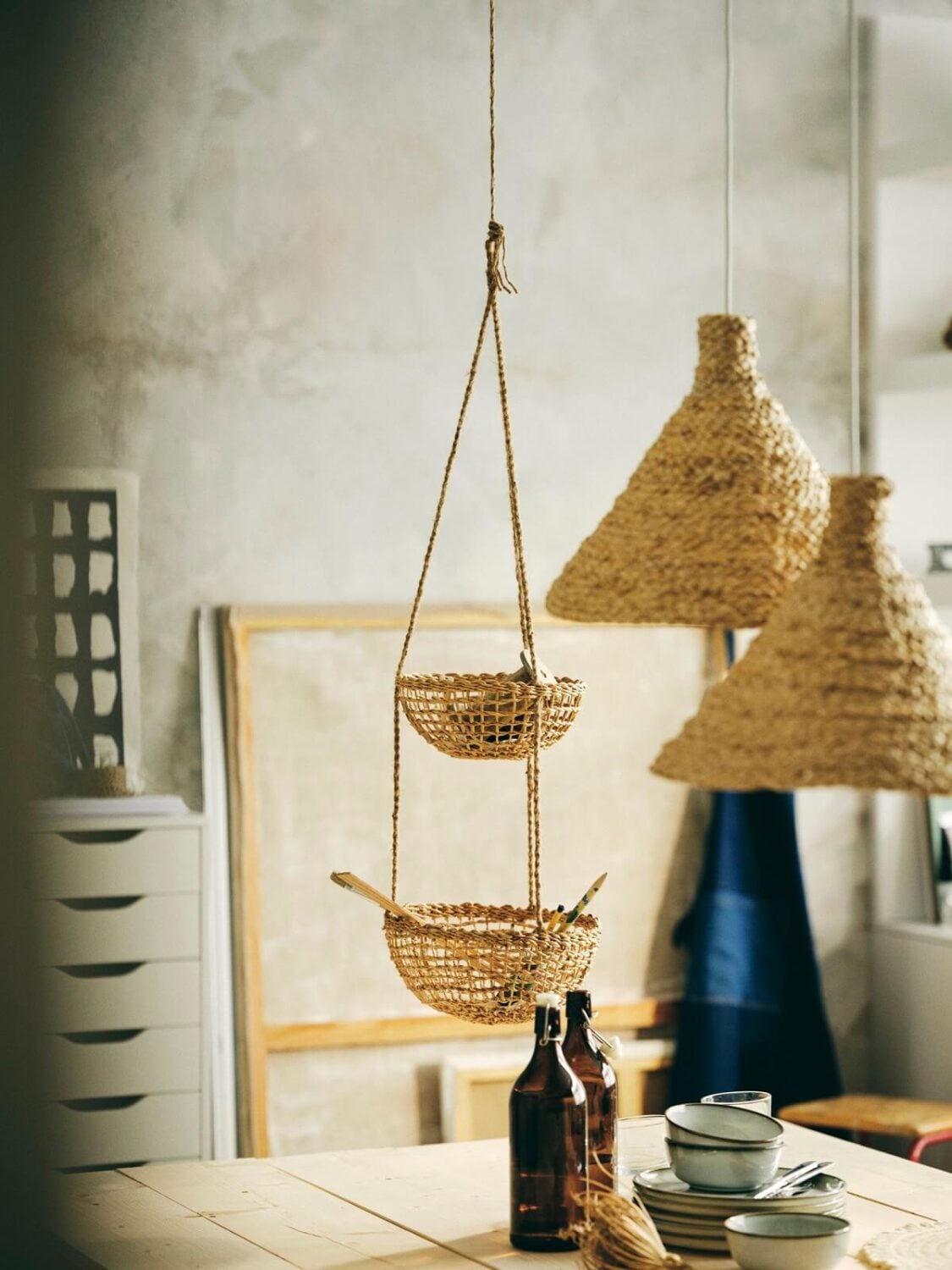 IKEA MÄVINN: Unique Handcrafted Home Accessories 30 IKEA-MÄVINN-lamps-baskets-nordroom