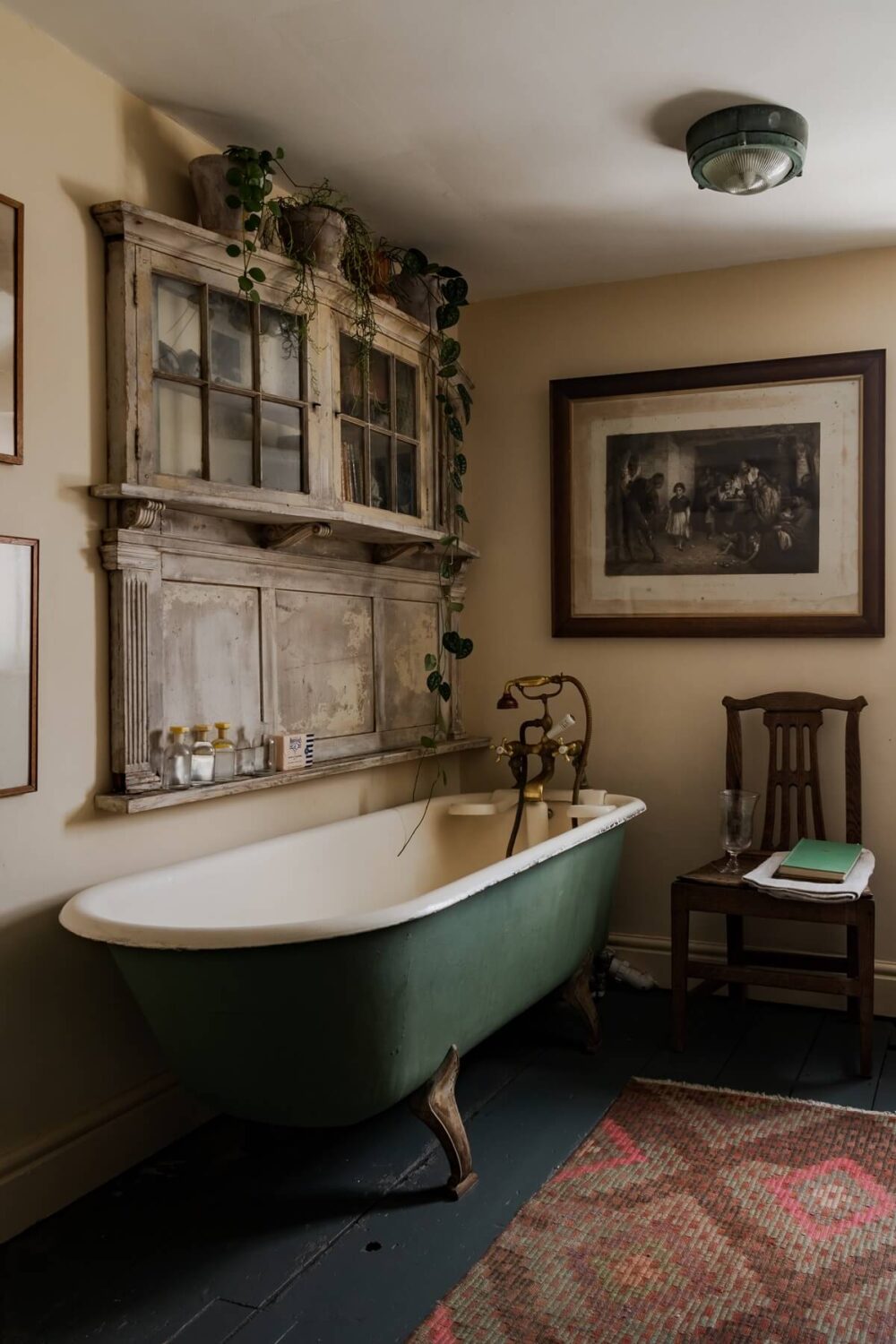 A Unique Historic House with Old Fashioned Shop in Bath 18 bathroom-freestanding-clawfoot-bath-ordroom