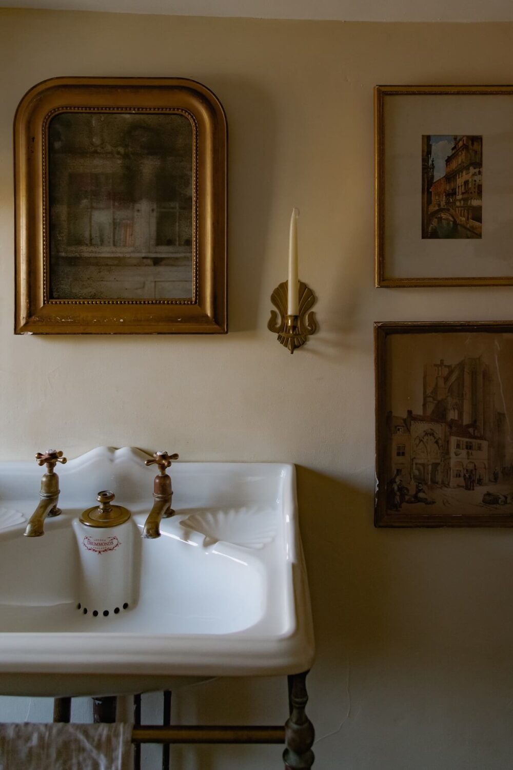 A Unique Historic House with Old Fashioned Shop in Bath 19 bathroom-sink-unique-historic-home-bath-nordroom