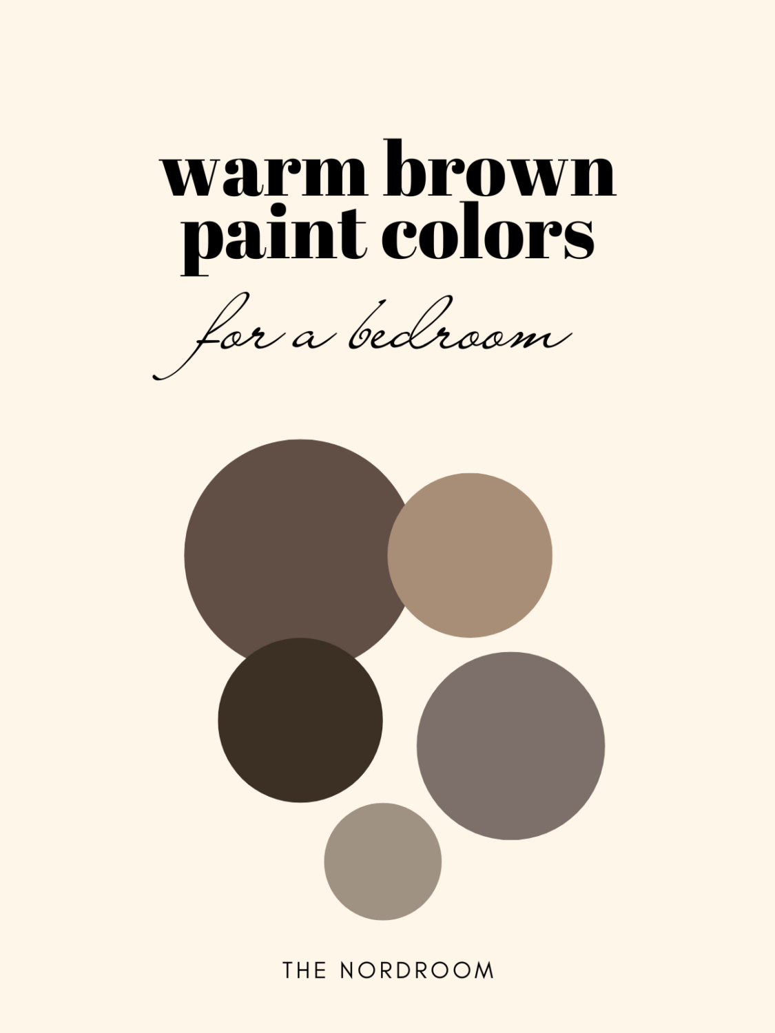 The Best Warm Paint Colors for a Bedroom 45 best-warm-brown-paint-colors-bedroom-nordroom