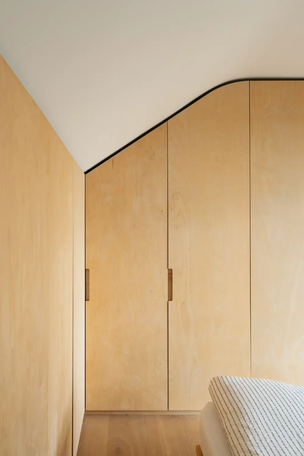 Modern Custom Interiors in a Victorian Home 15 built-in-wardrobes-curved-ceiling-nordroom