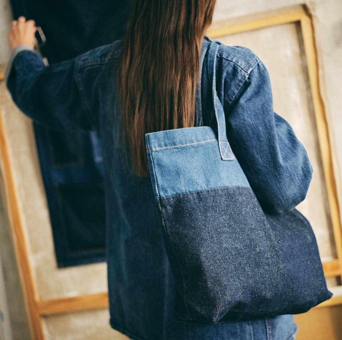 IKEA MÄVINN: Unique Handcrafted Home Accessories 10 denim-tote-bag-handmade-collection-ikea-mävinn-nordroom