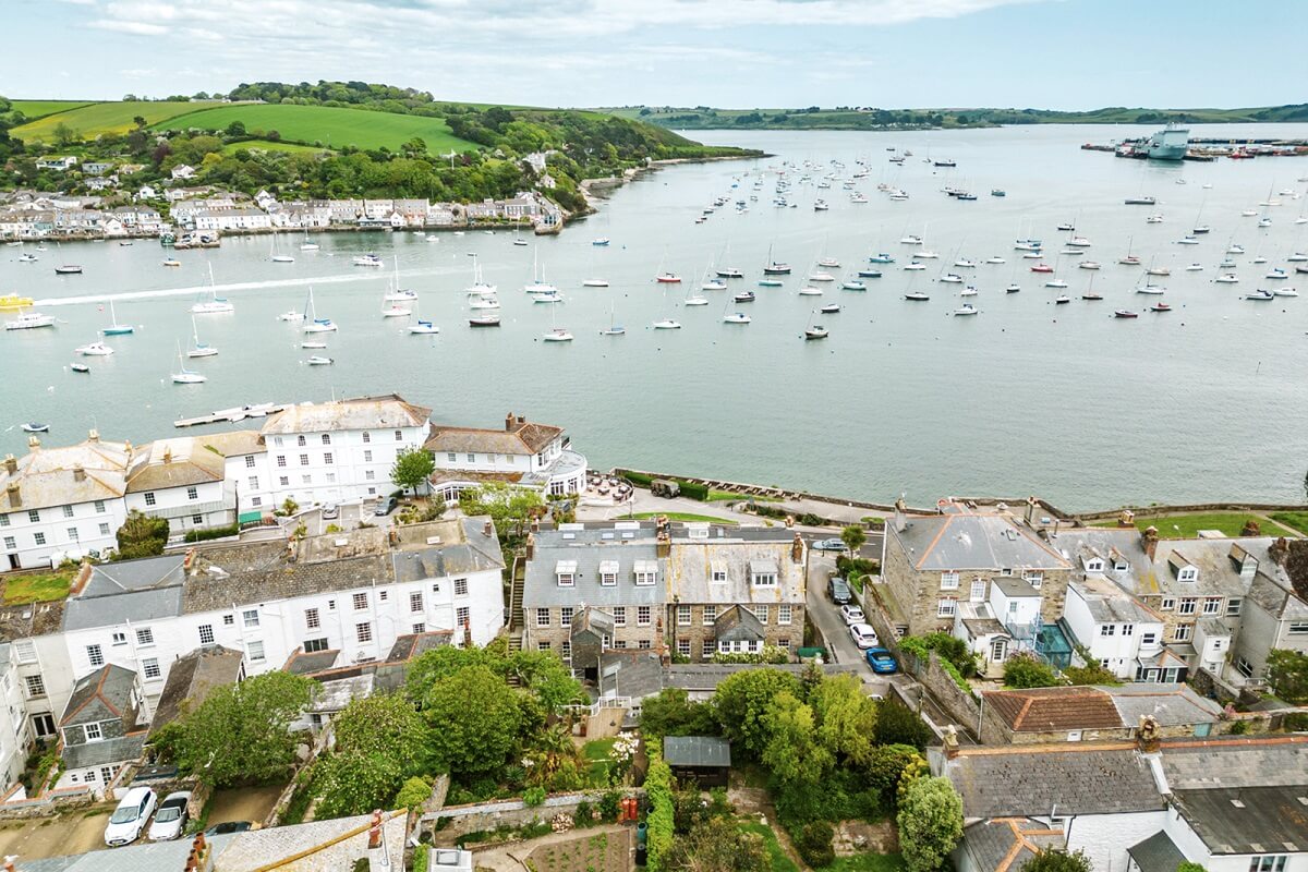 A Georgian Townhouse with Views of the Falmouth Harbour 31 falmouth-harbor-from-above-nordroom