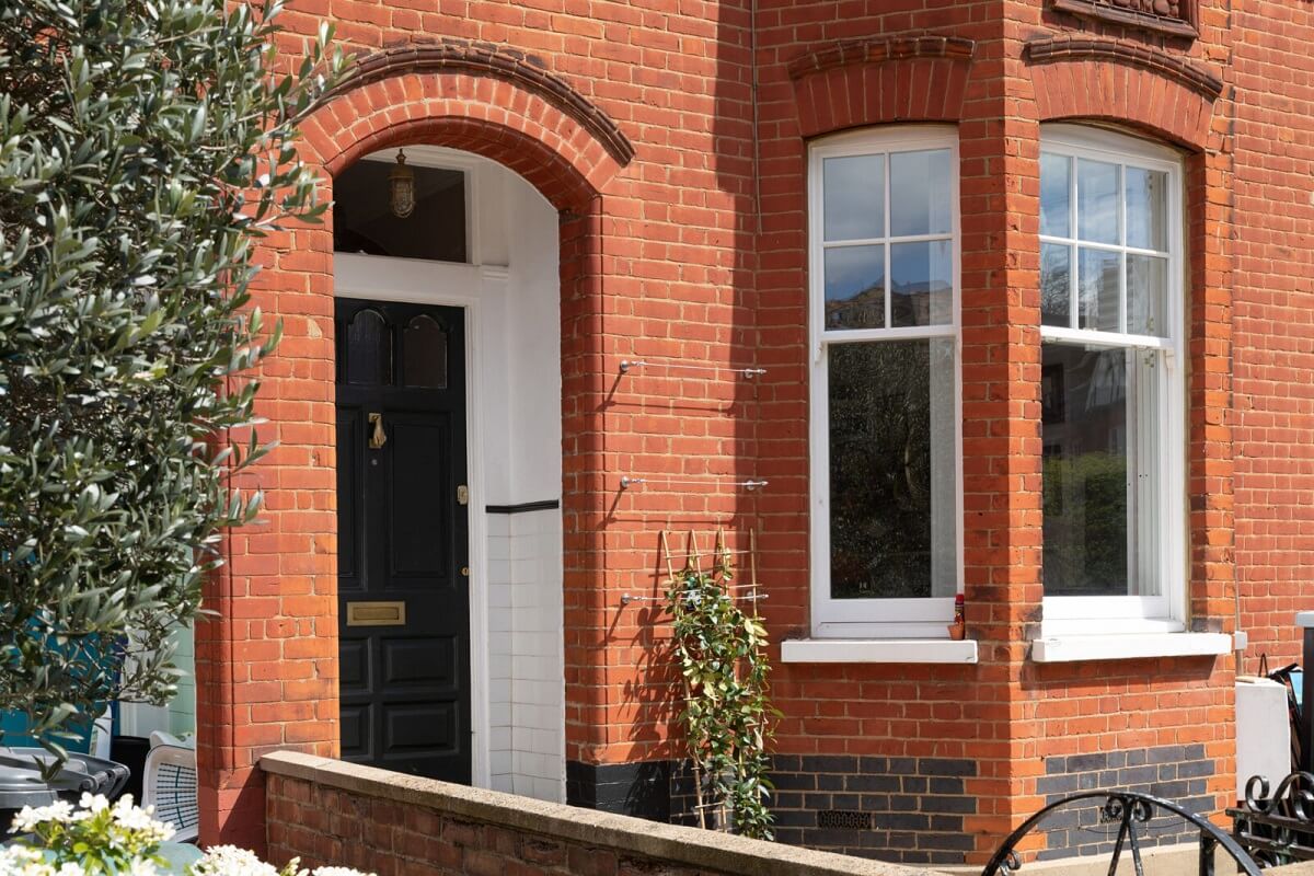 Colorful Rooms in a Family Home in London 25 front-door-bay-window-brick-facade-edwardian-house-london-nordroom