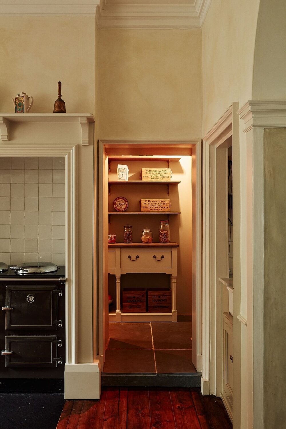 A Georgian Townhouse with Views of the Falmouth Harbour 6 kitchen-pantry-english-house-nordroom