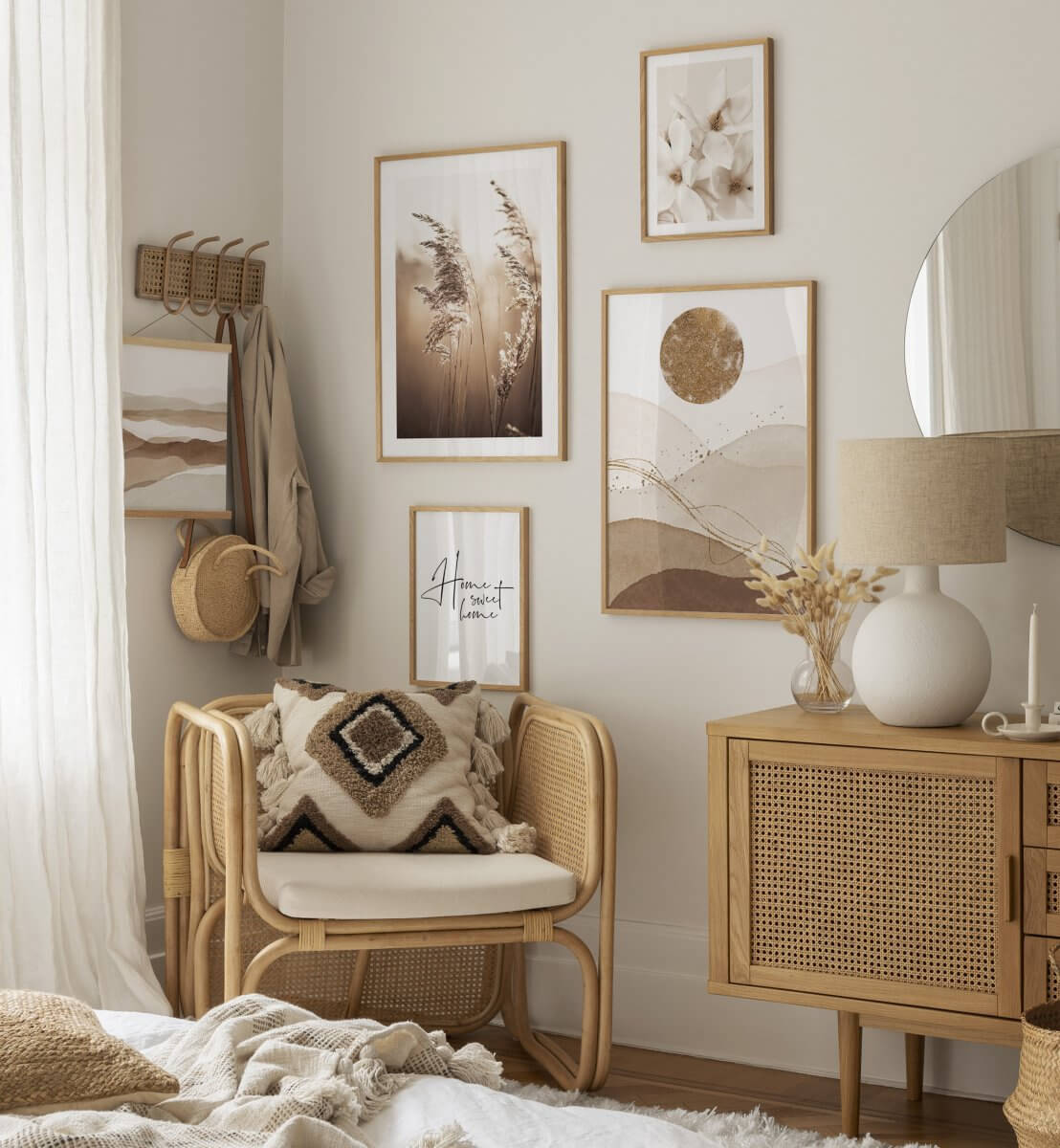 The Best Warm Paint Colors for a Bedroom 50 repose-gray-bedroom-walls-nordroom