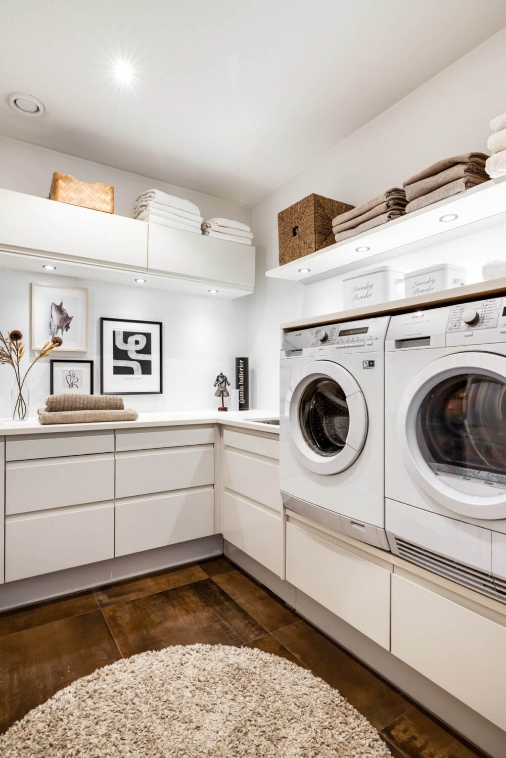 A Monochrome Swedish Villa with High Ceilings 24 white-laundry-room-nordroom