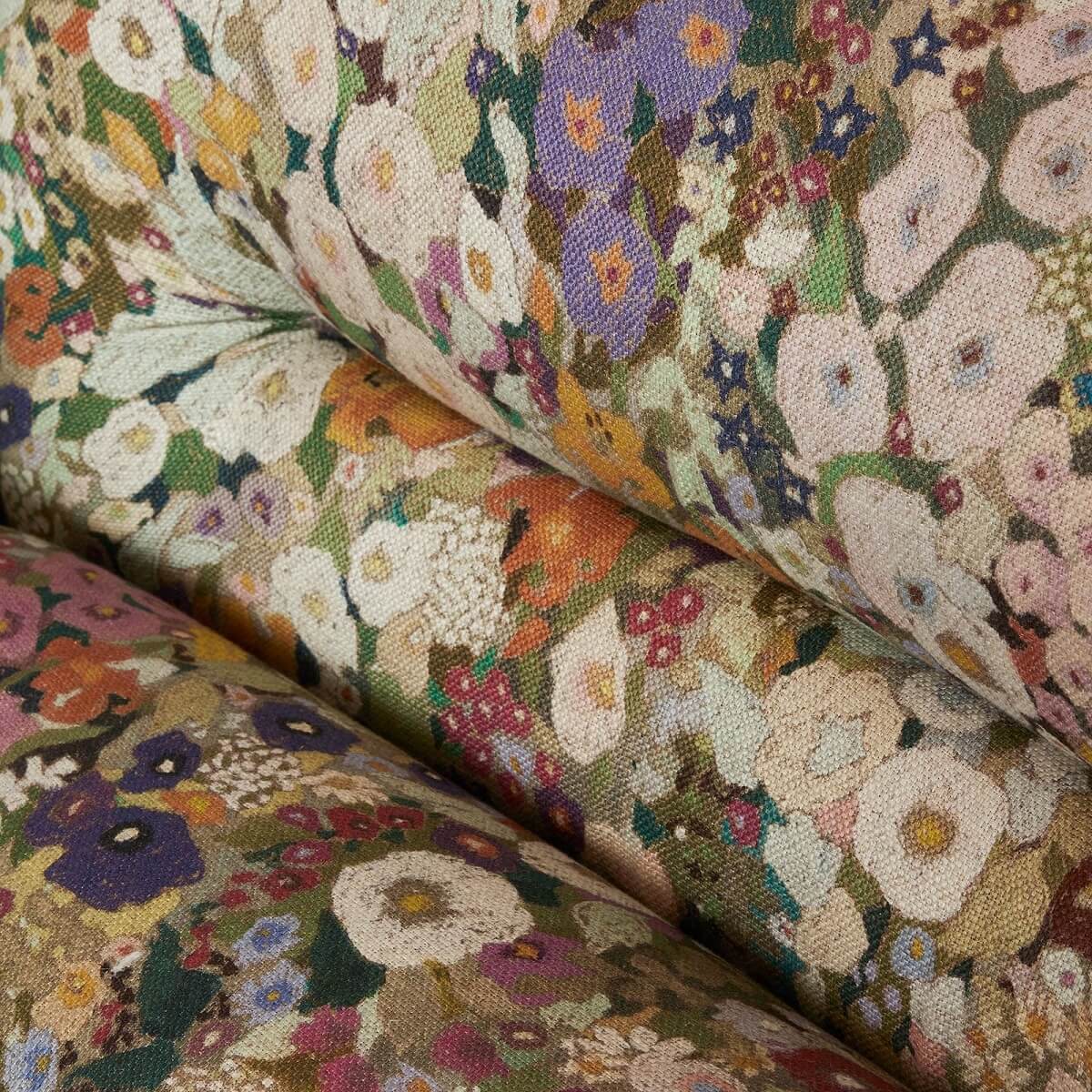 HOLLYHOCKS VISCOSE GRANDANGOLO VINTAGE MODULA SOFA SPRING 4 master The House of Hackney for 1stDibs Collection