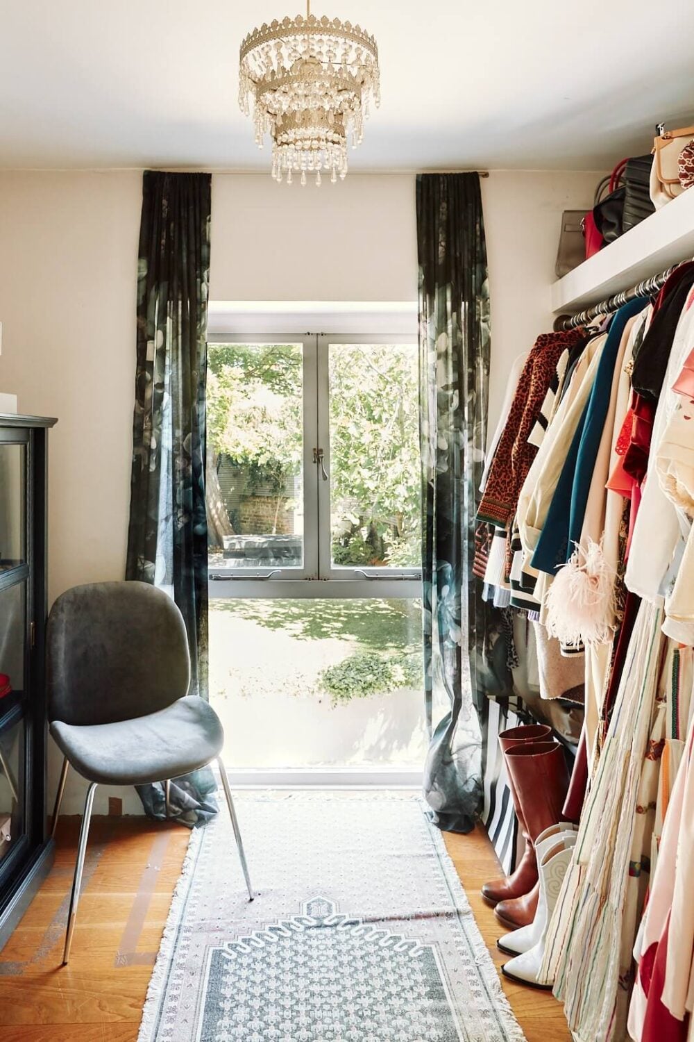 A Pink Living Room in a London Maisonette 23 dressing-room-walk-in-closet-nordroom