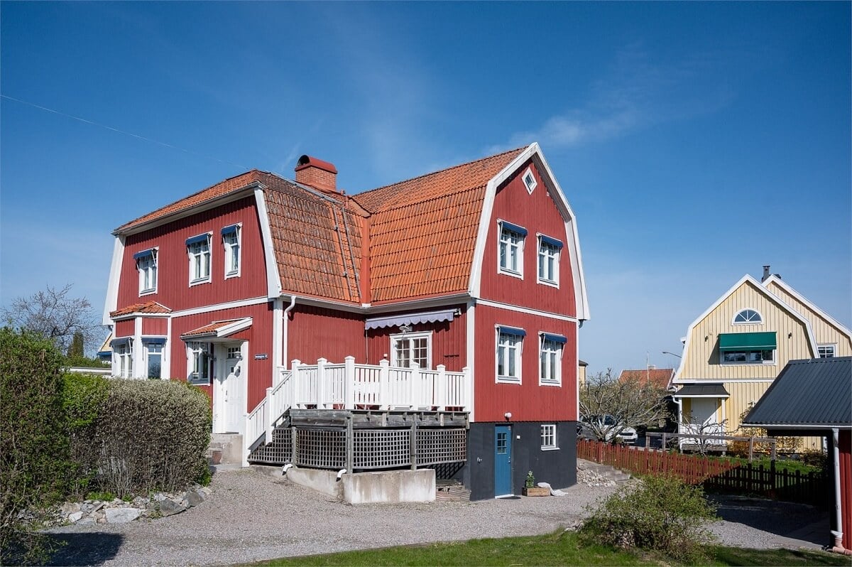 Natural Light in a Family Home in Sweden 22 exterior-red-wooden-house-sweden-nordroom