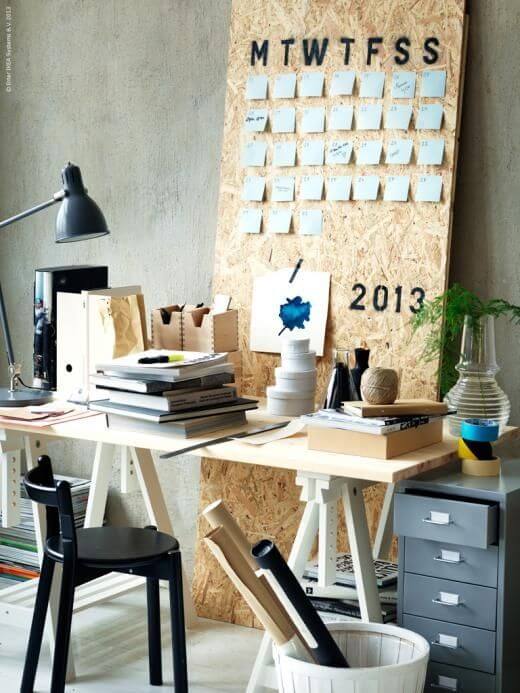 Beautiful Dorm Room Decorating Ideas 34 ikea desk simple plywood schedule nordroom Beautiful Dorm Room Decorating Ideas