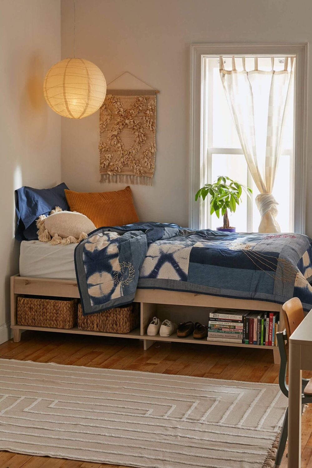 Beautiful Dorm Room Decorating Ideas 36 single-wooden-bed-with-storage-dorm-room-nordroom