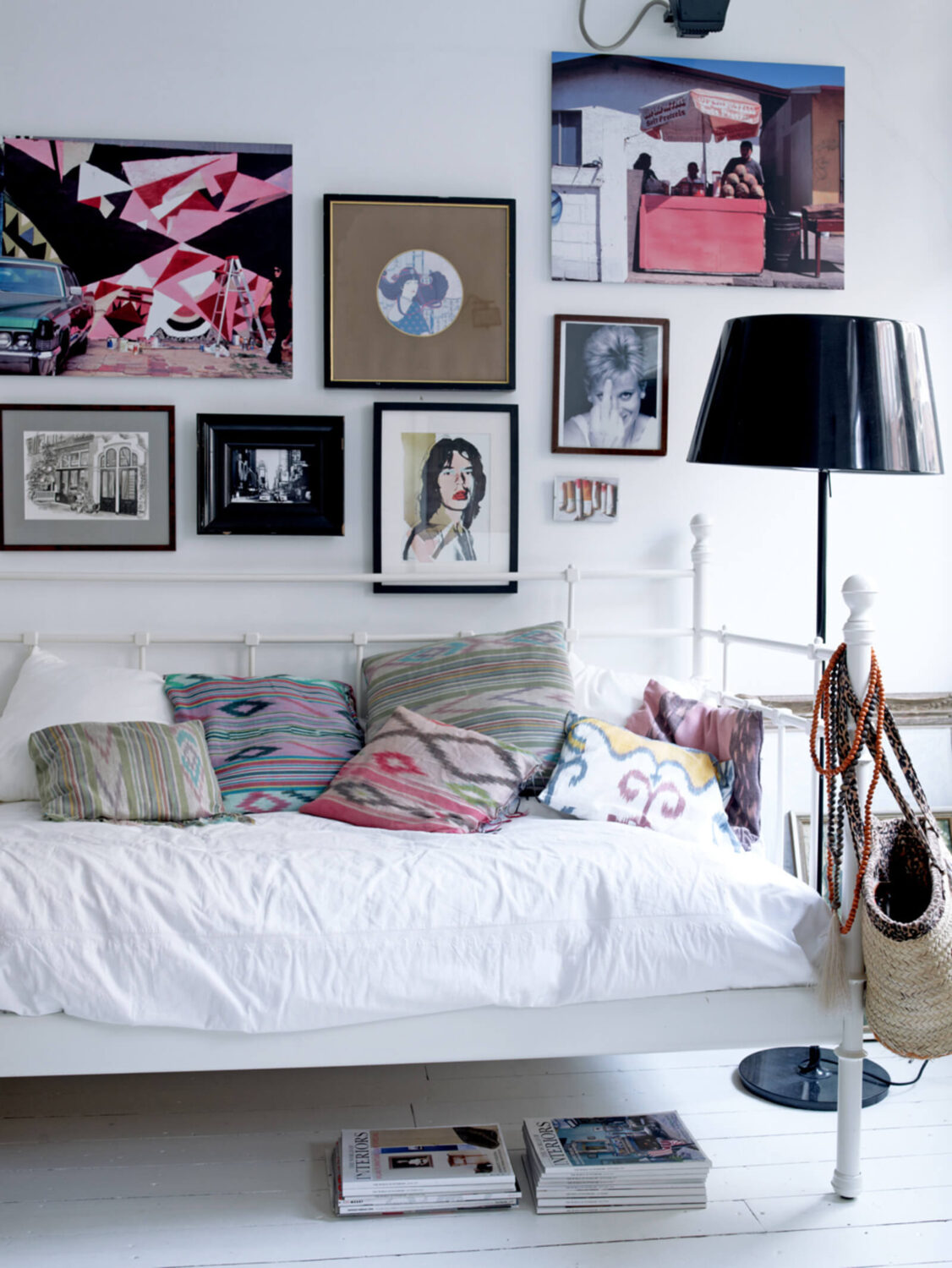 Beautiful Dorm Room Decorating Ideas 20 sofa-bed-with-pillows-gallery-wall-nordroom