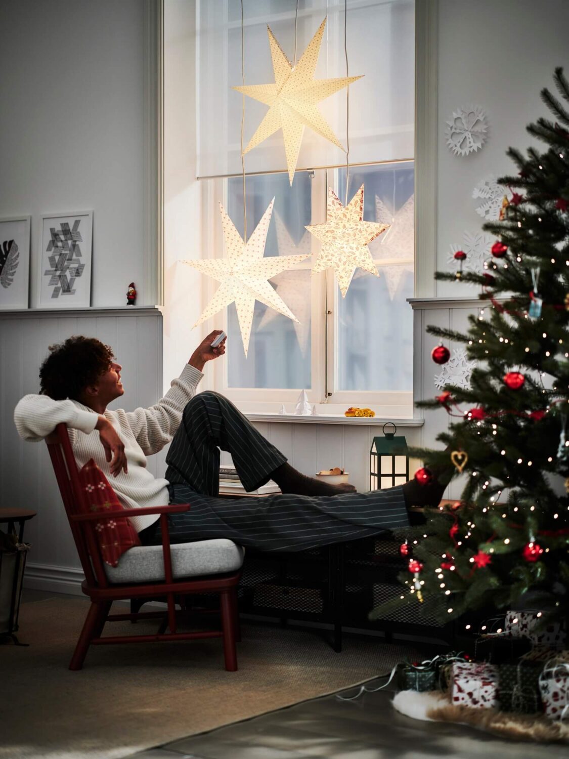 IKEA Christmas Collection 2023: A Touch of Winter Coziness 43 STRÅLA-star-lamp-shade-ikea-christmas-2023-nordroom