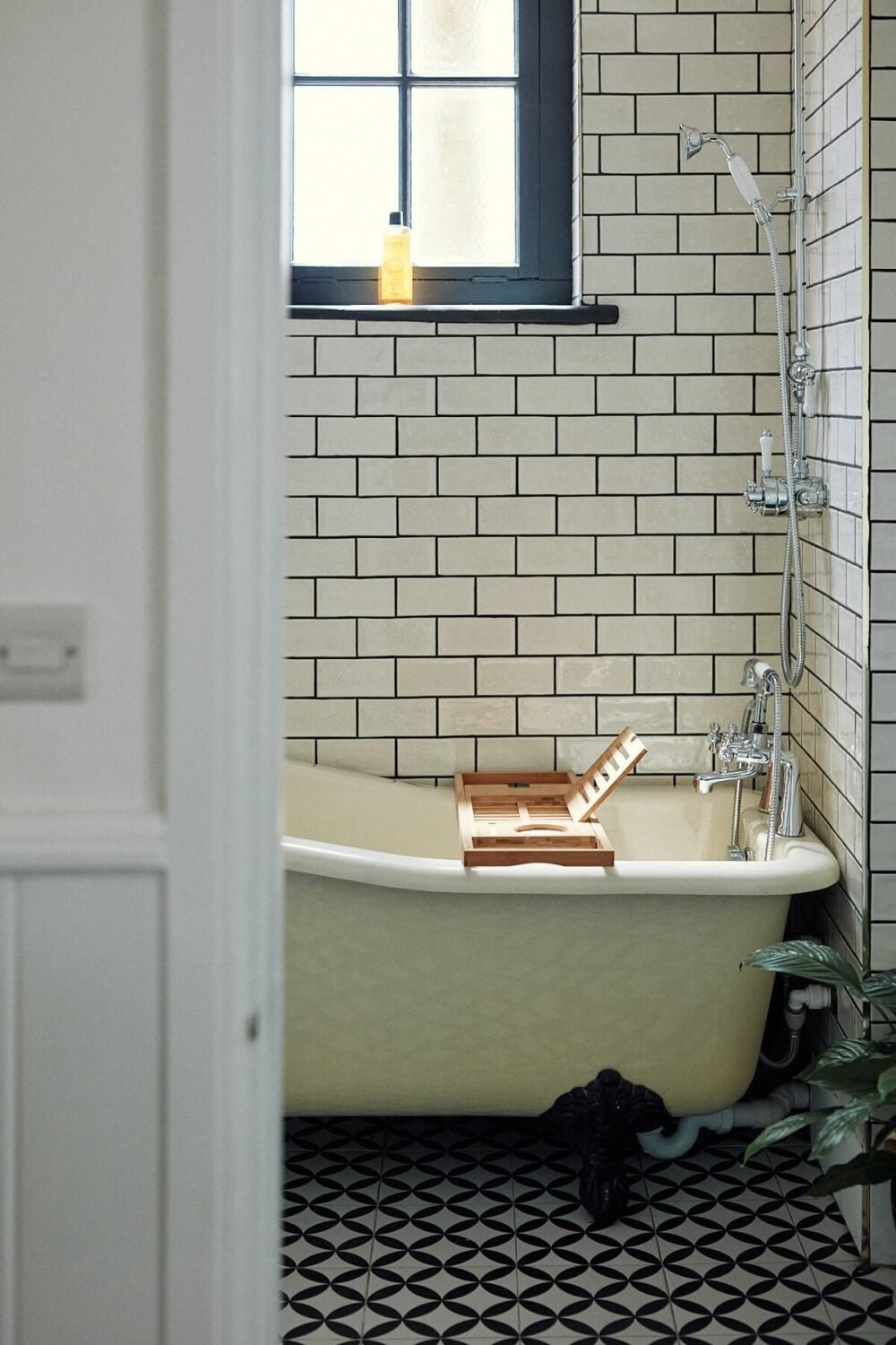 Loft Style Spaces in a Renovated Salvation Army Hall 18 bathroom-freestanding-shower-white-subway-tiles-nordroom