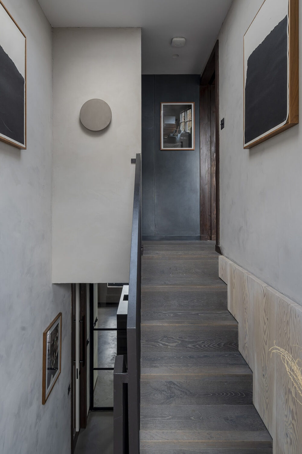 A Victorian House with Stylish Contemporary Interiors 12 concrete-staircase-contemporary-home-london-nordroom