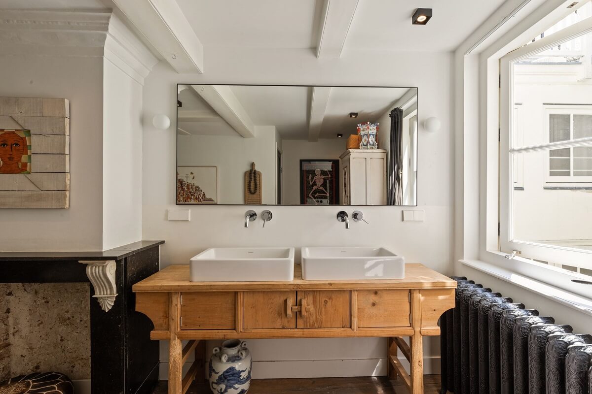 A Family Home in a Historic Canal House 17 double-bathroom-sink-canal-house-amsterdam-nordroom