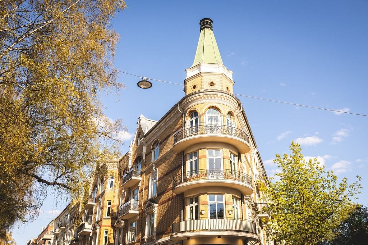 A Bright Penthouse Apartment in Oslo 24 exterior-historic-building-oslo-nordroom