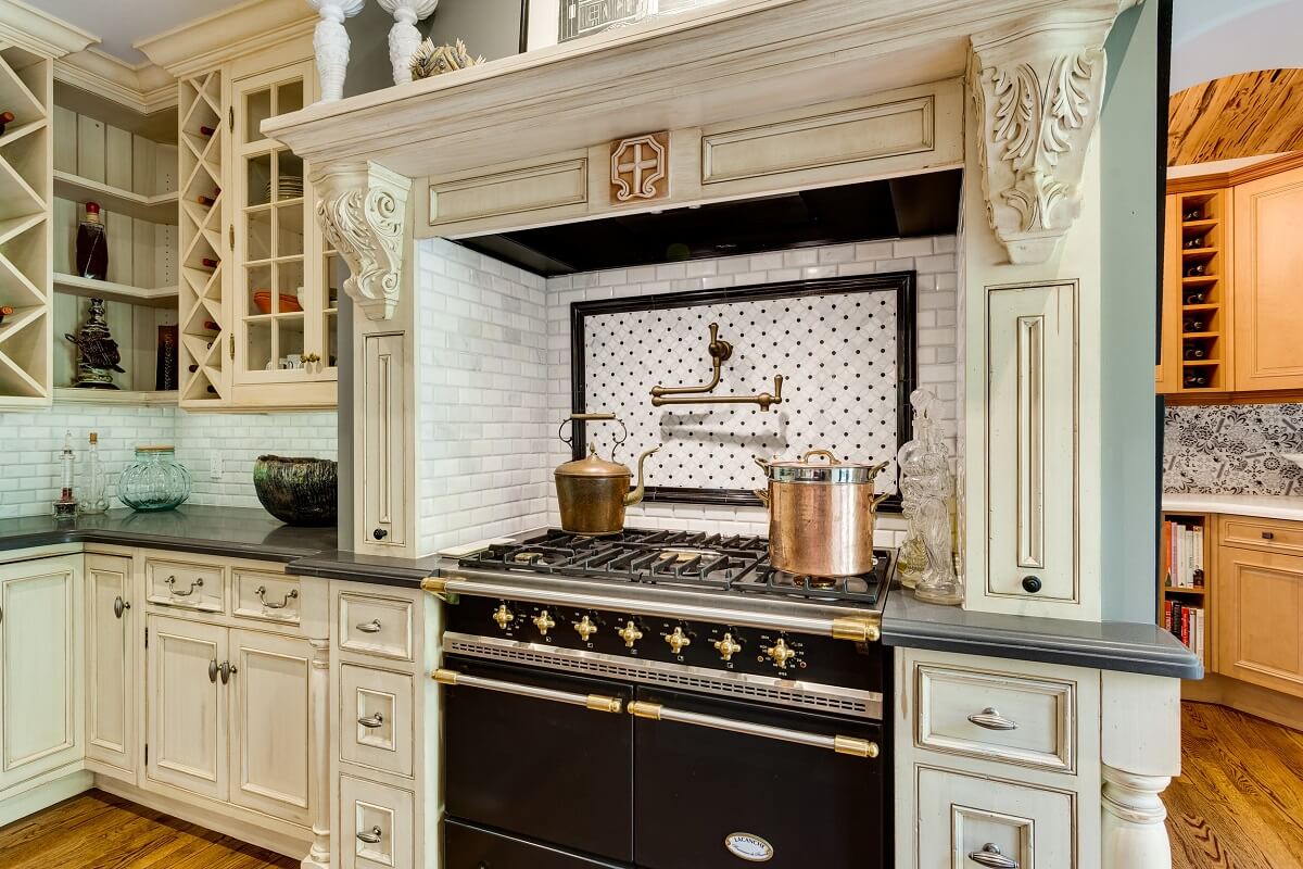 A Beautiful Spanish Style Home in Florida 7 lacanche-range-spanish-style-home-nordroom