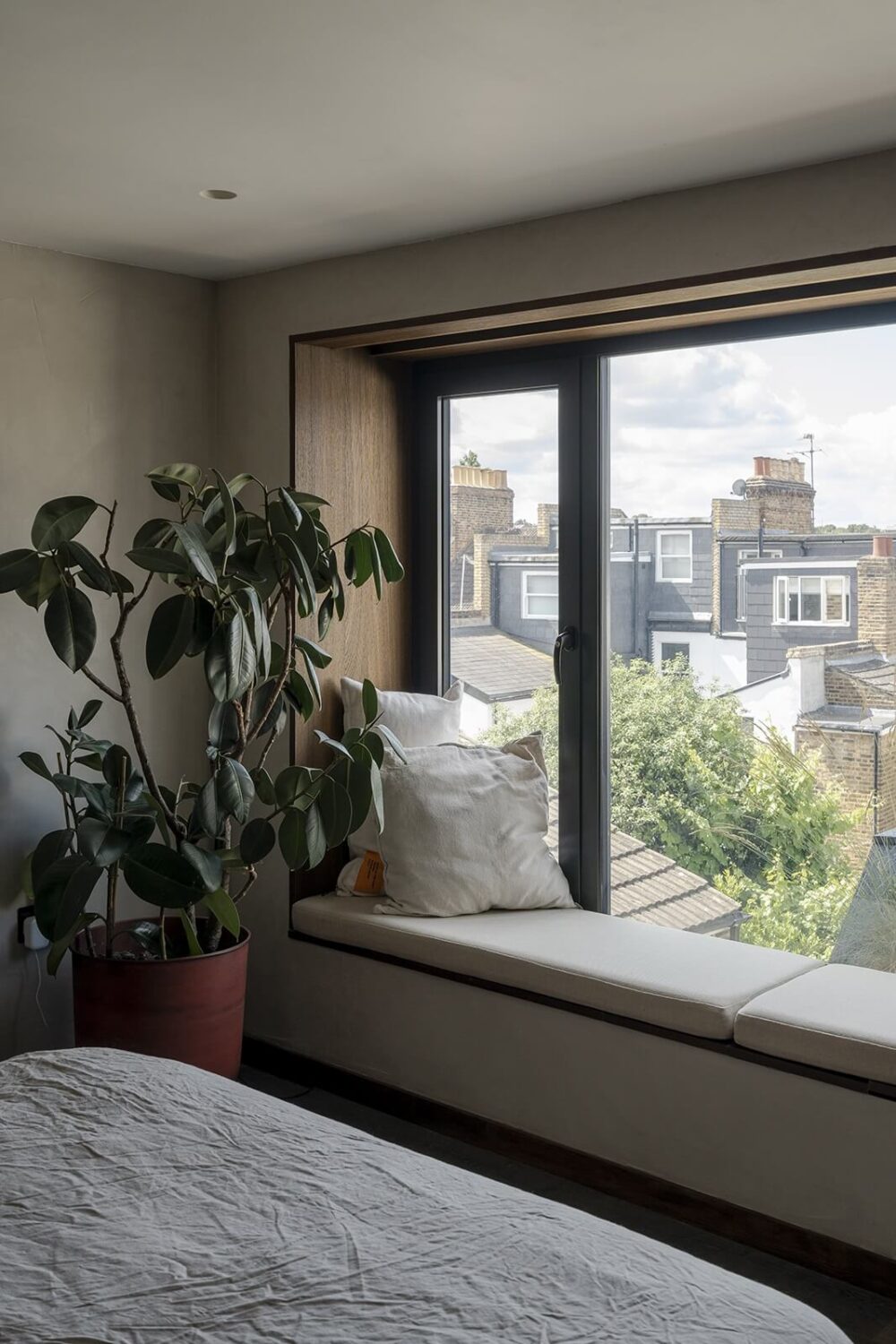 A Victorian House with Stylish Contemporary Interiors 14 window-seat-master-bedroom-extension-nordroom