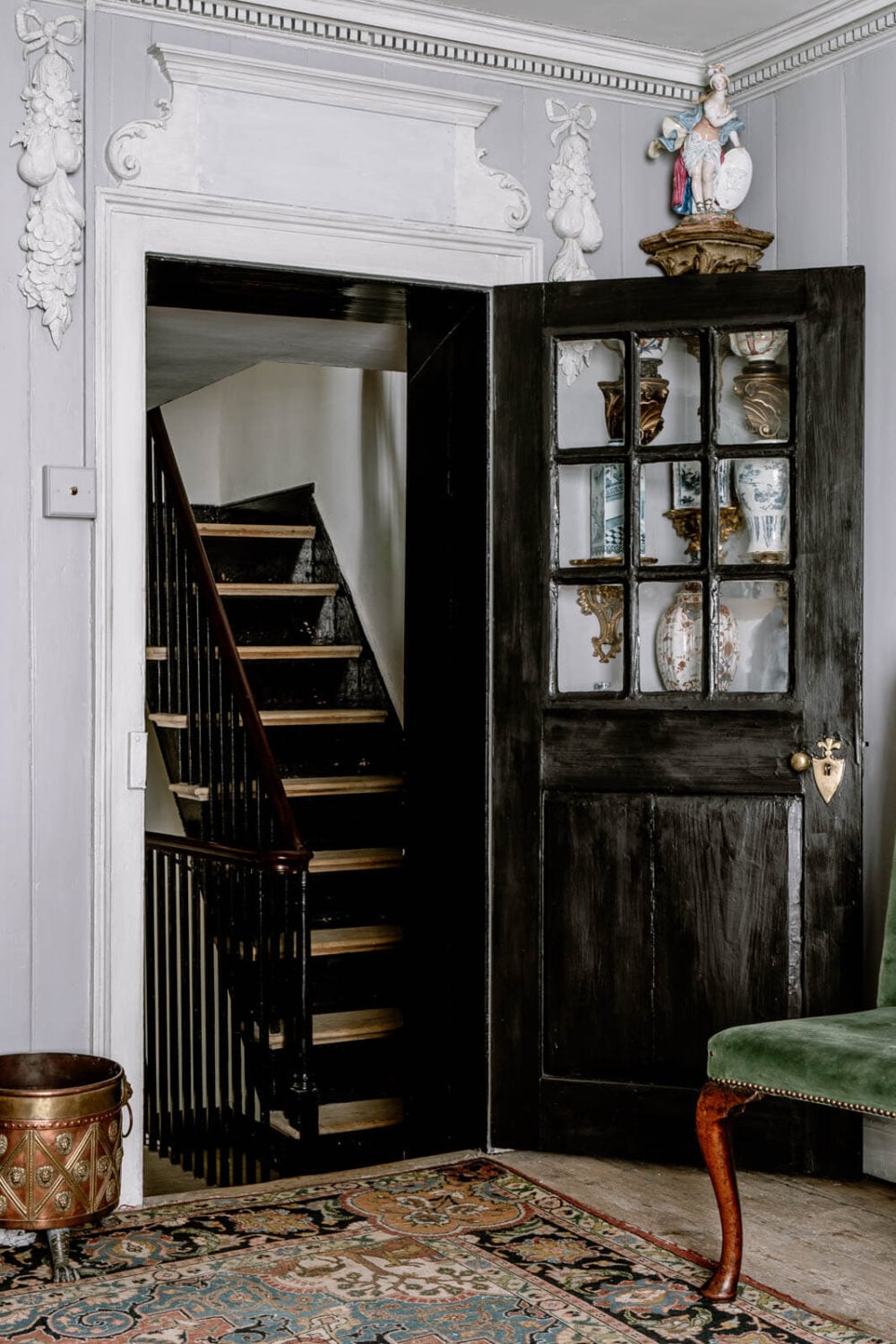 A Unique Historic House Near the English Coast 23 wooden-door-staircase-historic-house-nordroom