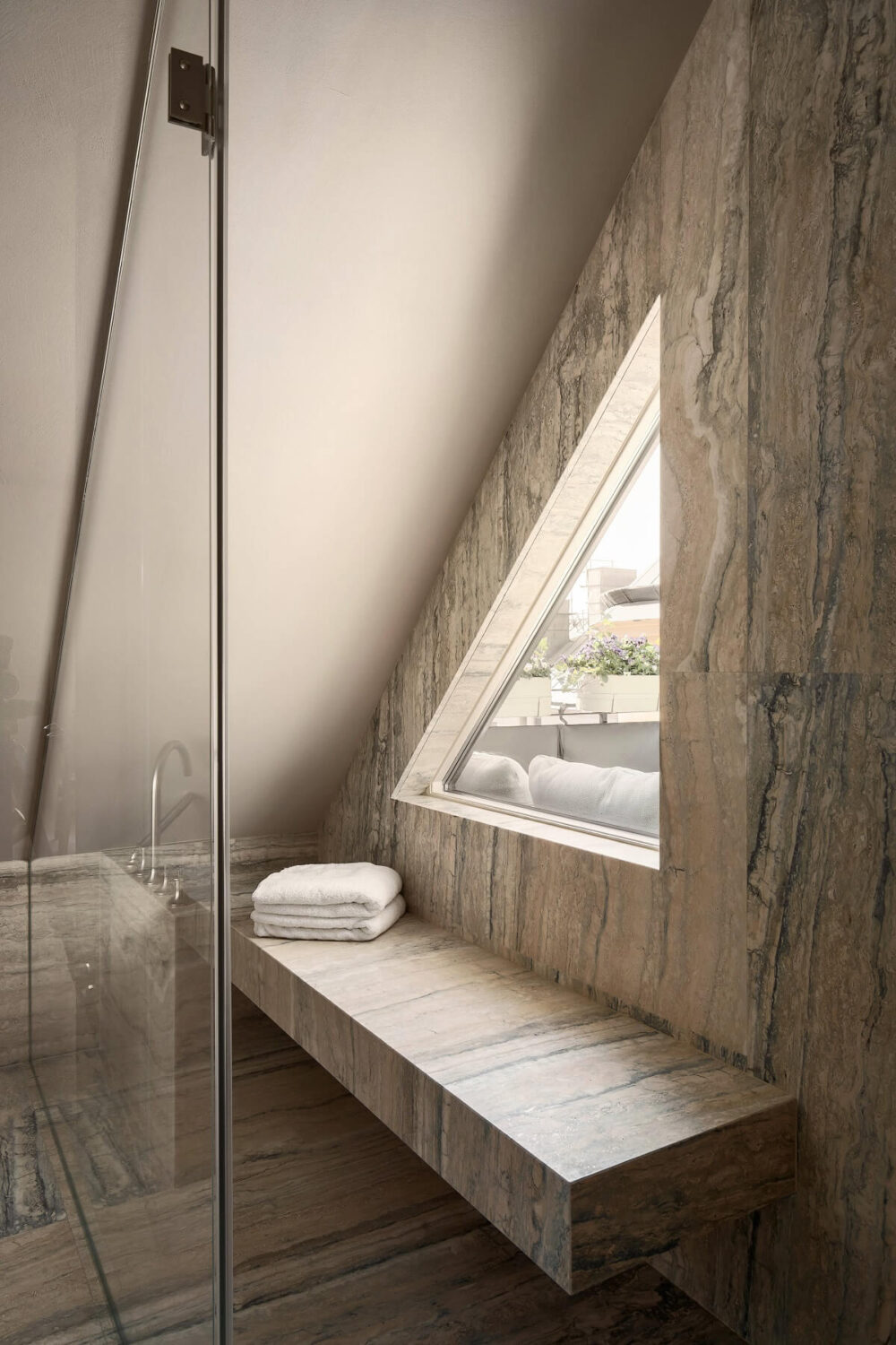 A Luxurious Penthouse Apartment in Stockholm 20 bathroom-bench-nordroom