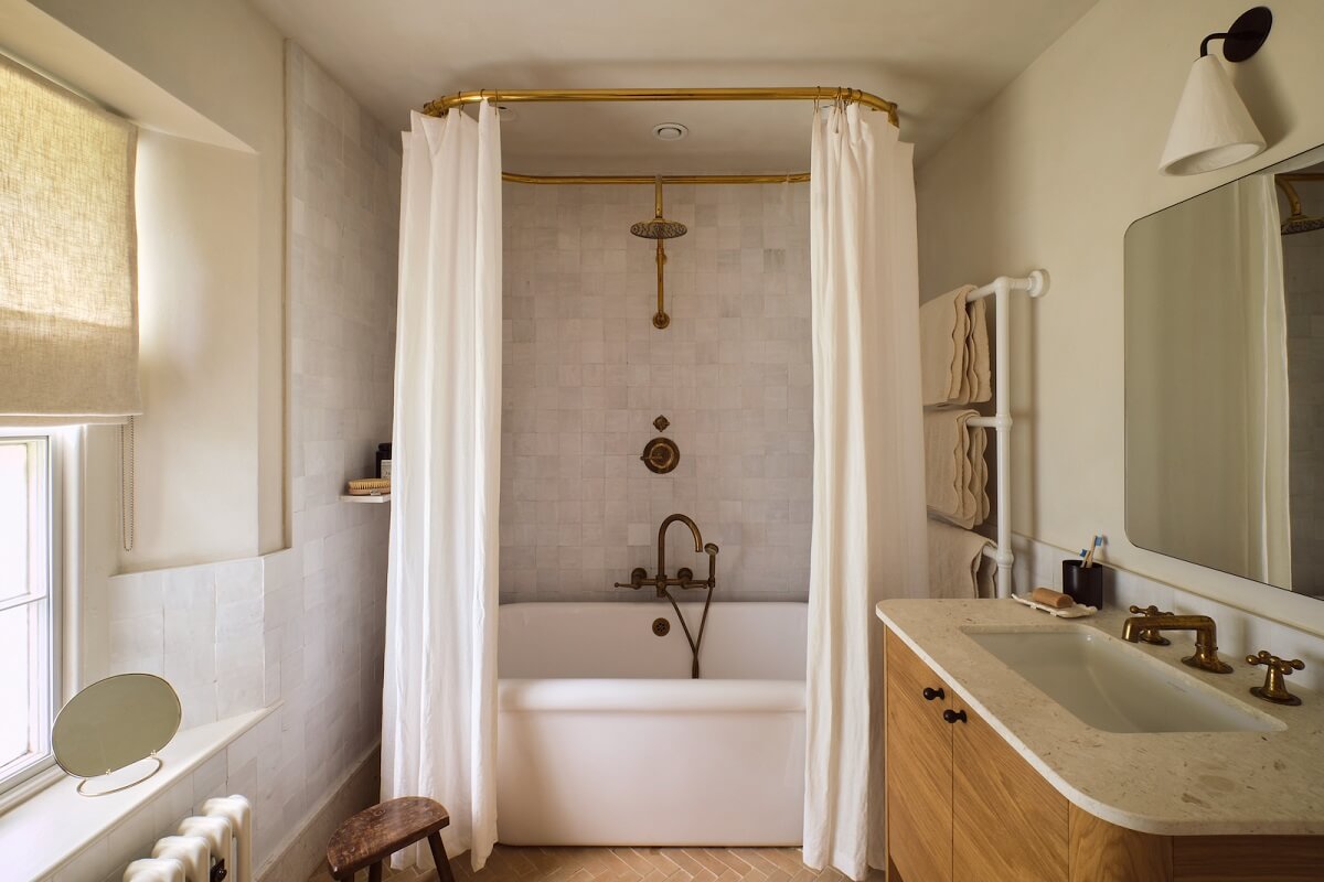 A Beautiful Chapel Conversion in England 21 bathroom-with-shower-bath-nordroom