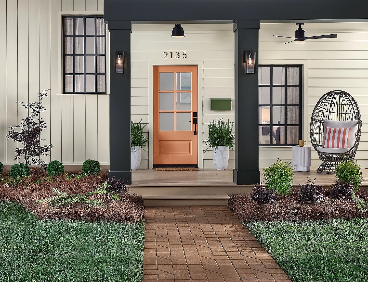 The Color Trends for 2024: Comforting Neutrals & Positive Accents 82 hgtv-home-by-sherwin-williams-color-of-the-year-persimmon-nordroom