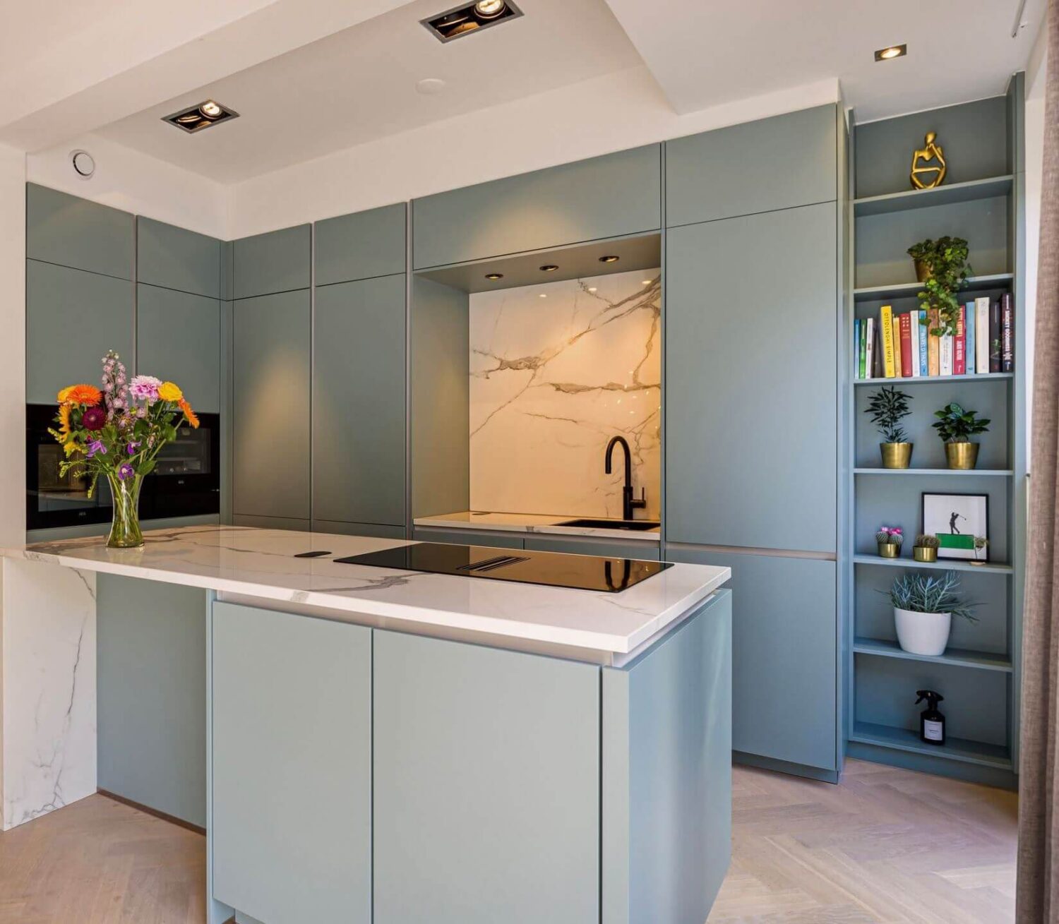 Valspar Color of the Year 2024: Renew Blue 14 light-blue-kitchen-cabinets-valspar-color-year-nordroom