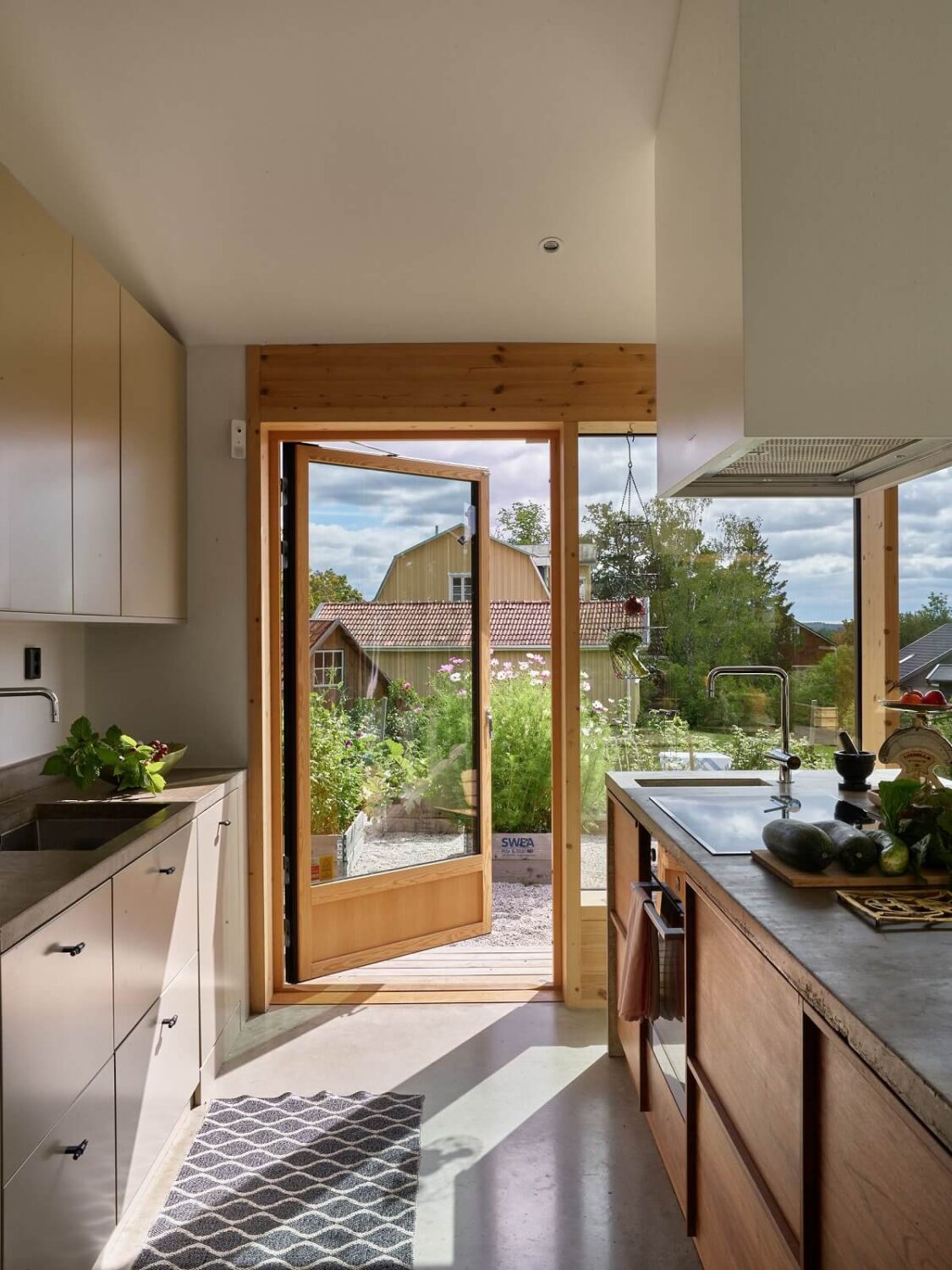 A Small Historic Swedish House with a Modern Extension 5 modern-wood-kitchen-scandi-home-nordroom