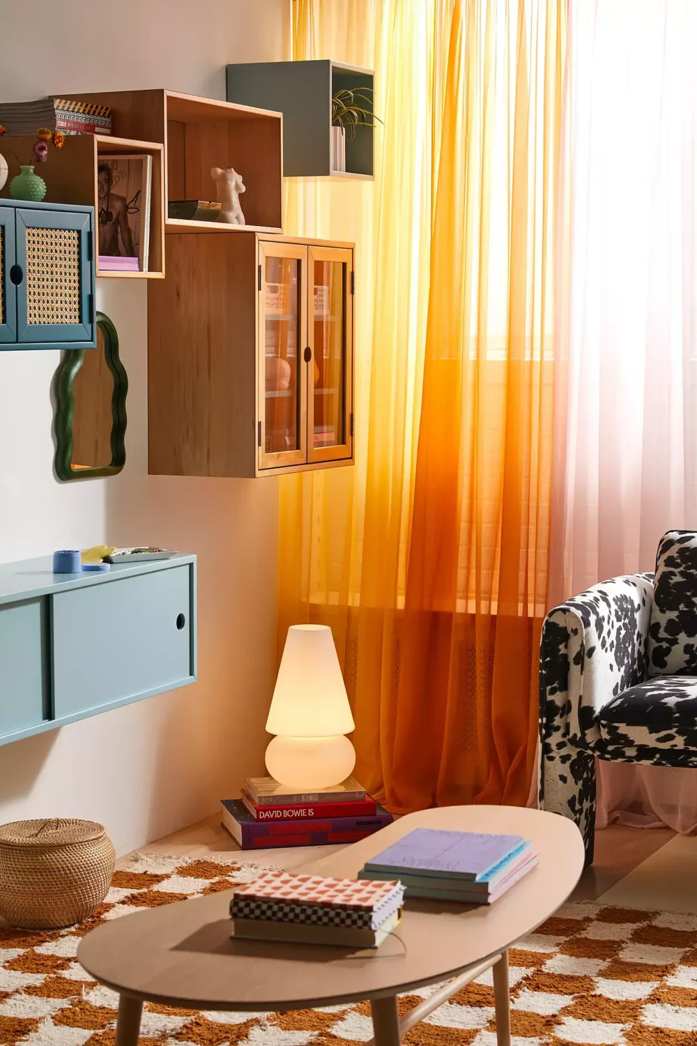 Interior Design Trends for 2024: Comfort, Nature, and Warmth 45 warm-colored-sheer-curtains-living-room-interior-trends-nordroom