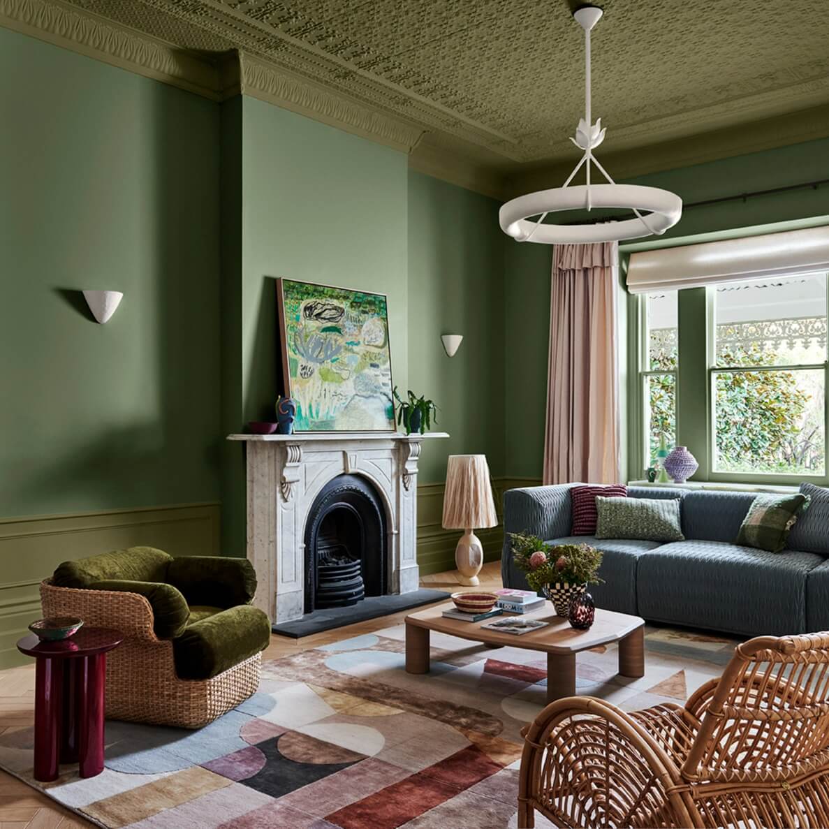 Trend Alert: 36x Color-Drenched Rooms 21 Dulux_Colour_Forecast_2024_Journey_palette