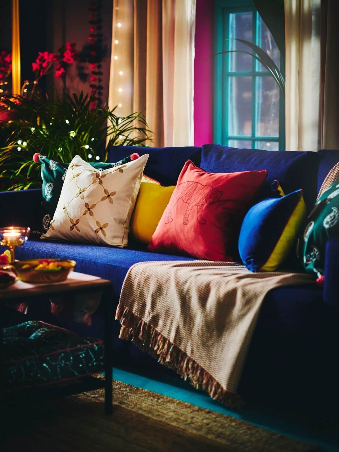 IKEA AROMATISK Collection: Indian-Inspired Home Accessories 1 IKEA-AROMATISK-collection-cushion-cover-nordroom