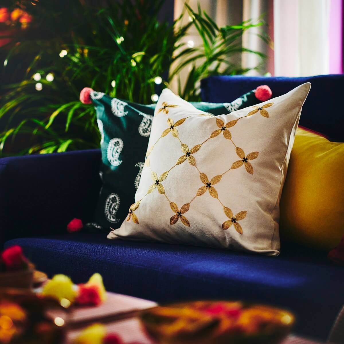 IKEA AROMATISK Collection: Indian-Inspired Home Accessories 15 IKEA-AROMATISK-cushion-cover