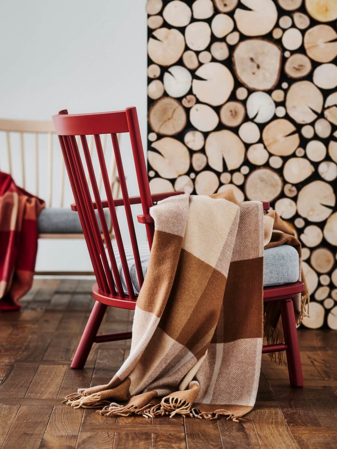 IKEA Catalogue 2026 + New IKEA Collections 76 IKEA_MYRULL_plaid-nordroom